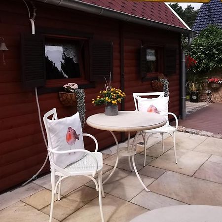 Ferienhaus Mit Mediterraner Terrasse Müllrose エクステリア 写真
