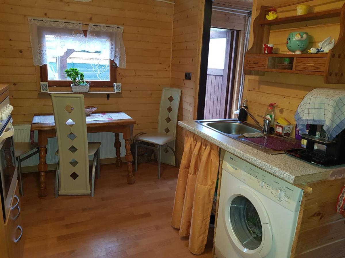 Ferienhaus Mit Mediterraner Terrasse Müllrose エクステリア 写真